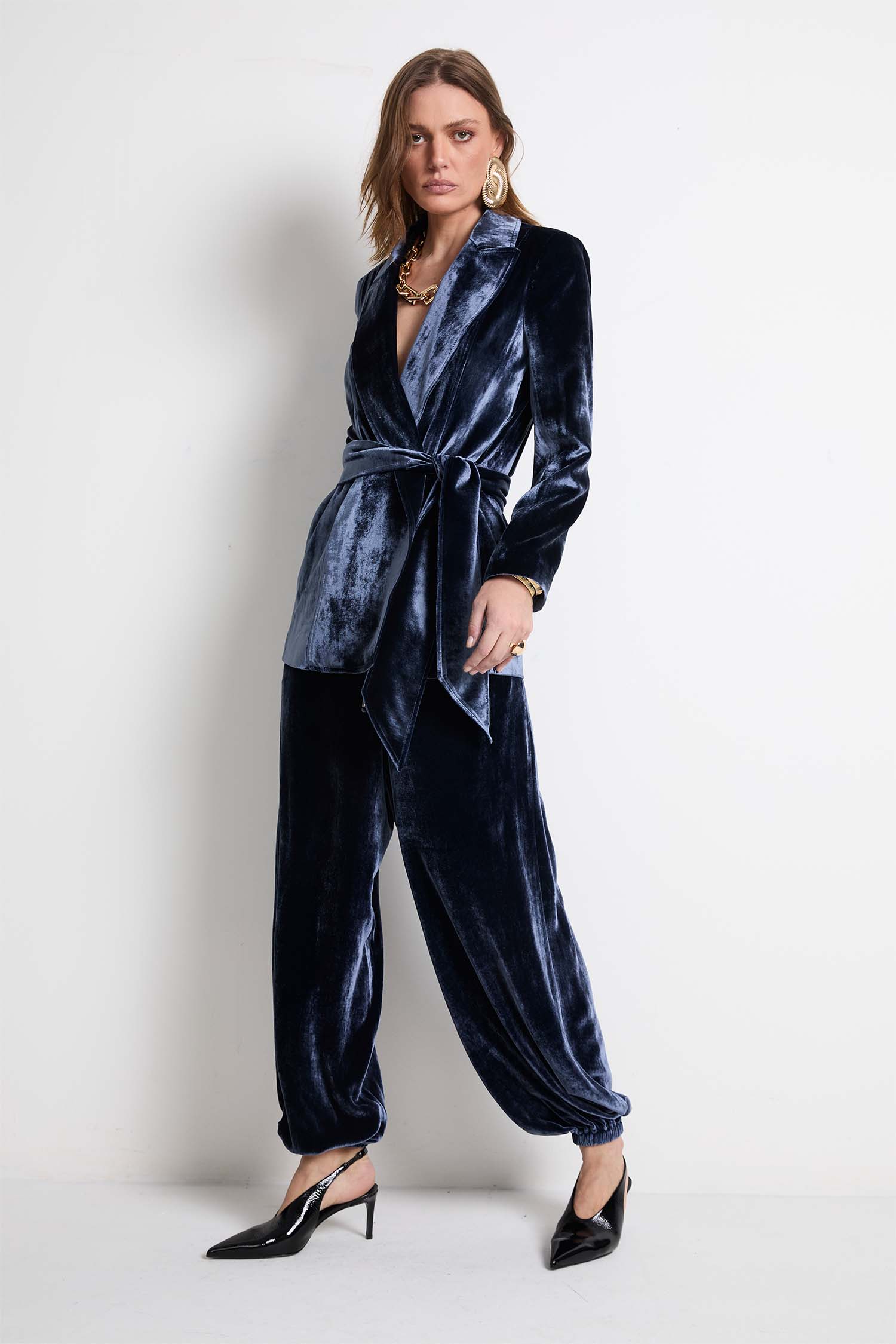 Calça Aladim Veludo