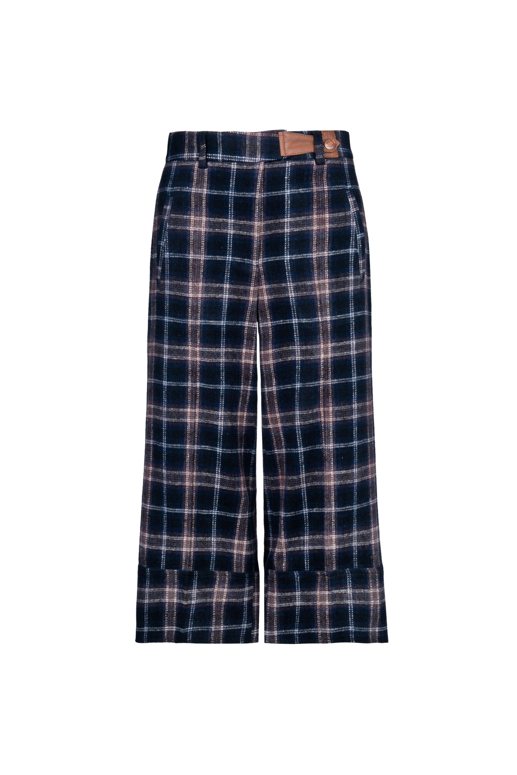 Calça Pantacourt Flanela Xadrez