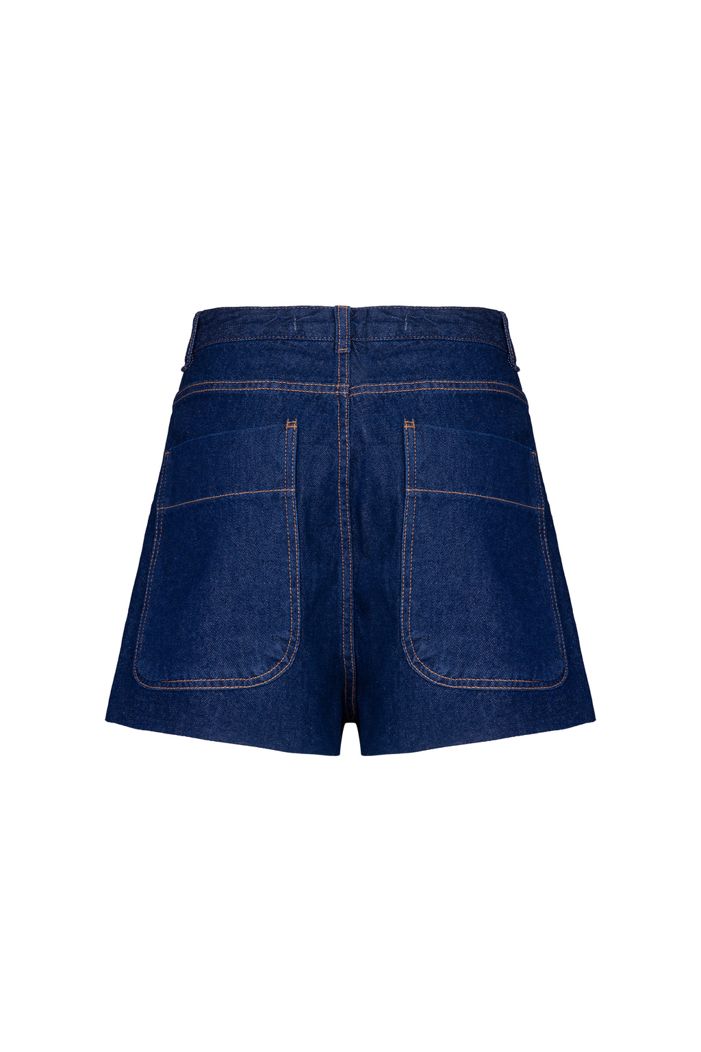 Shorts Raw Botão Preto