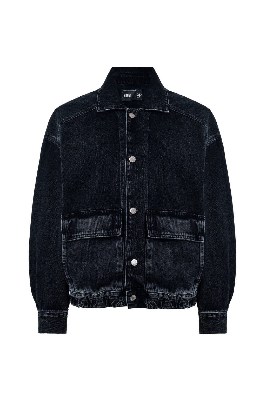 Jaqueta Bomber Black Denim