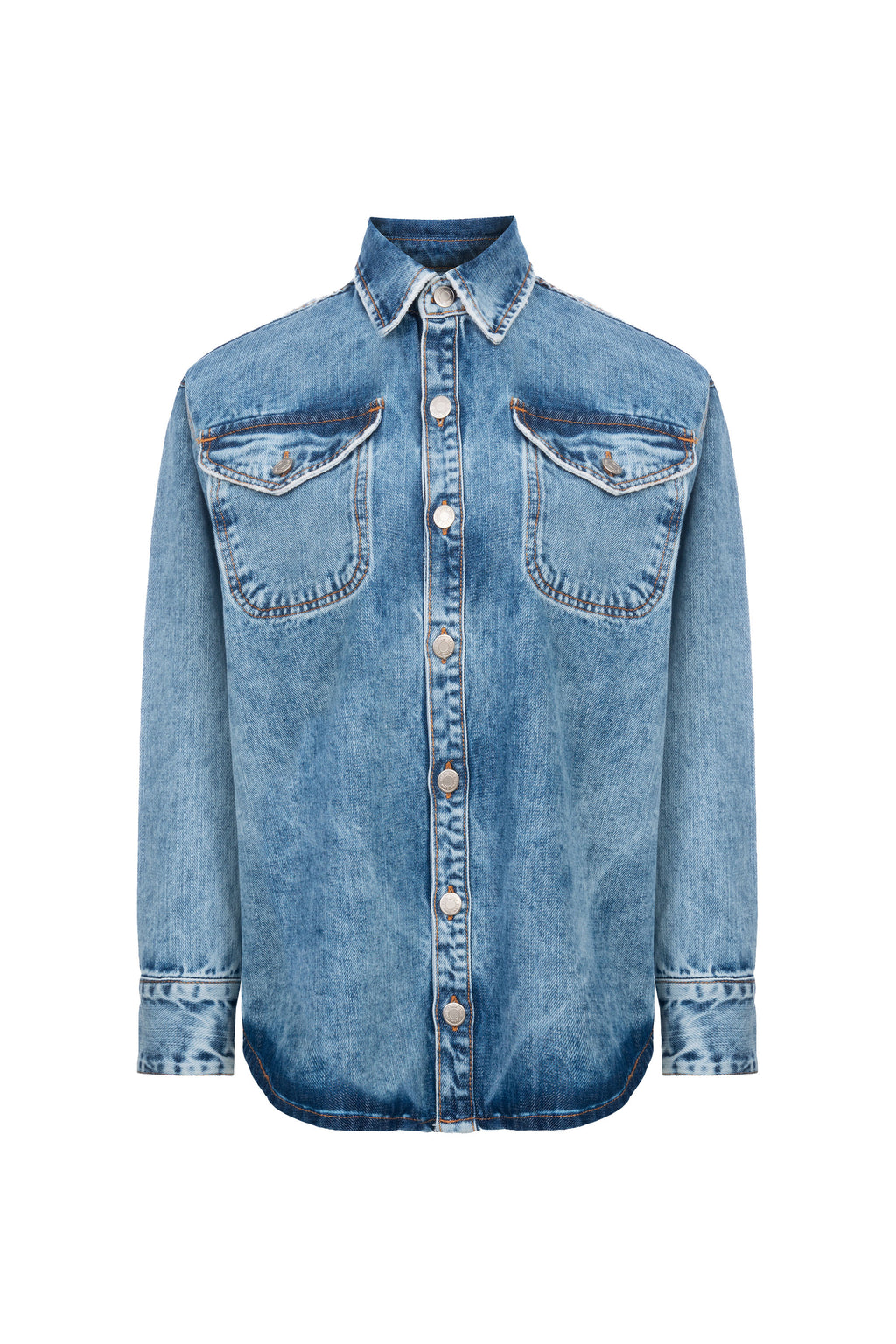 Camisa Marmorizada Lavagem Média