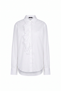Camisa Com Jabour Voil