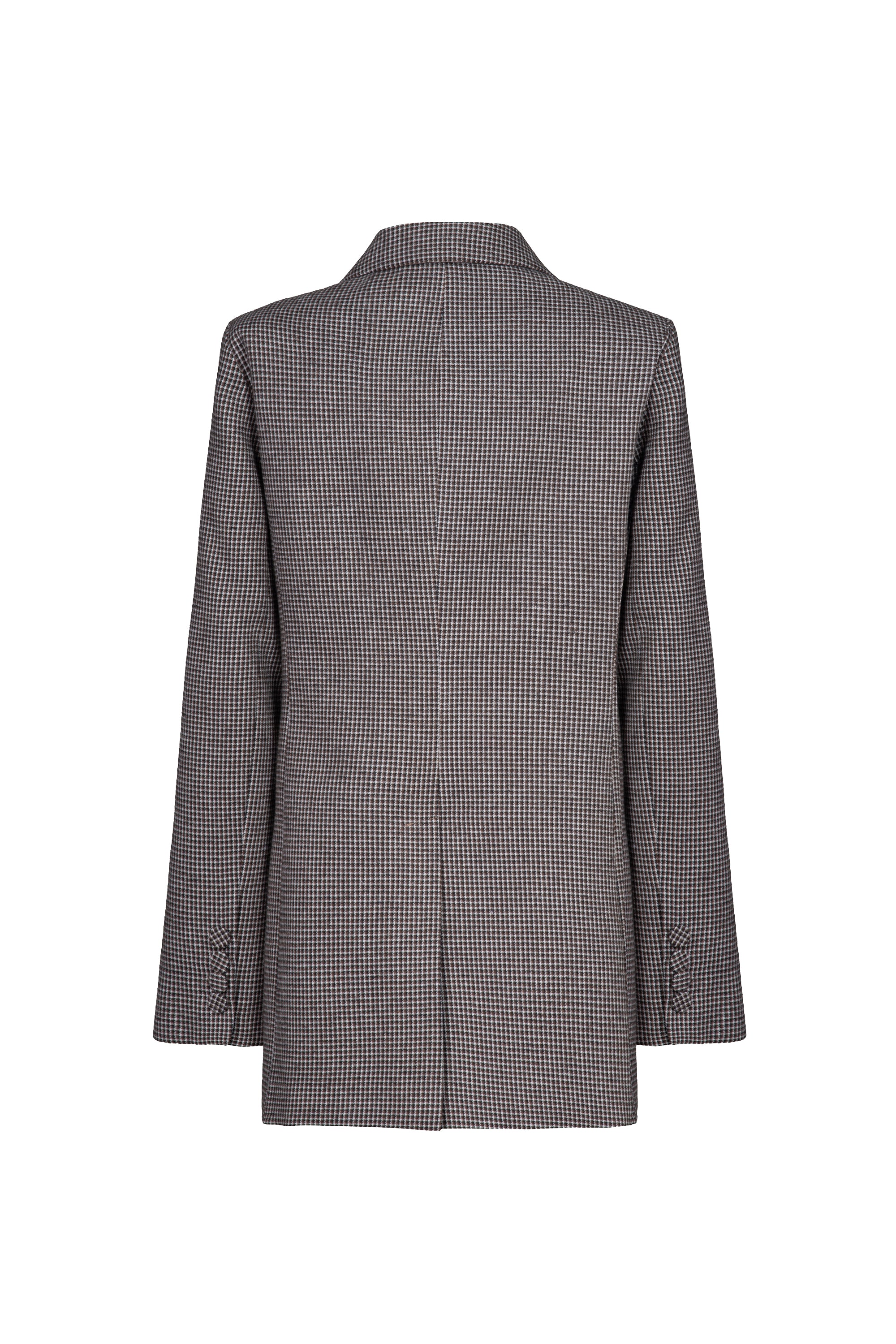 Blazer Alfaiataria Pied De Poule