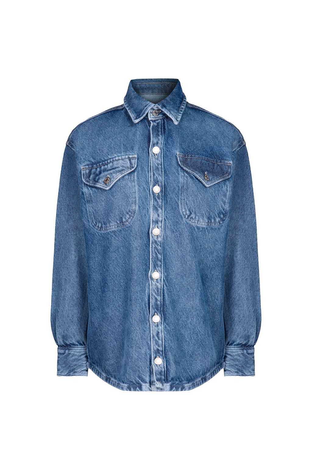 Camisa Pietro Denim Lavagem Média