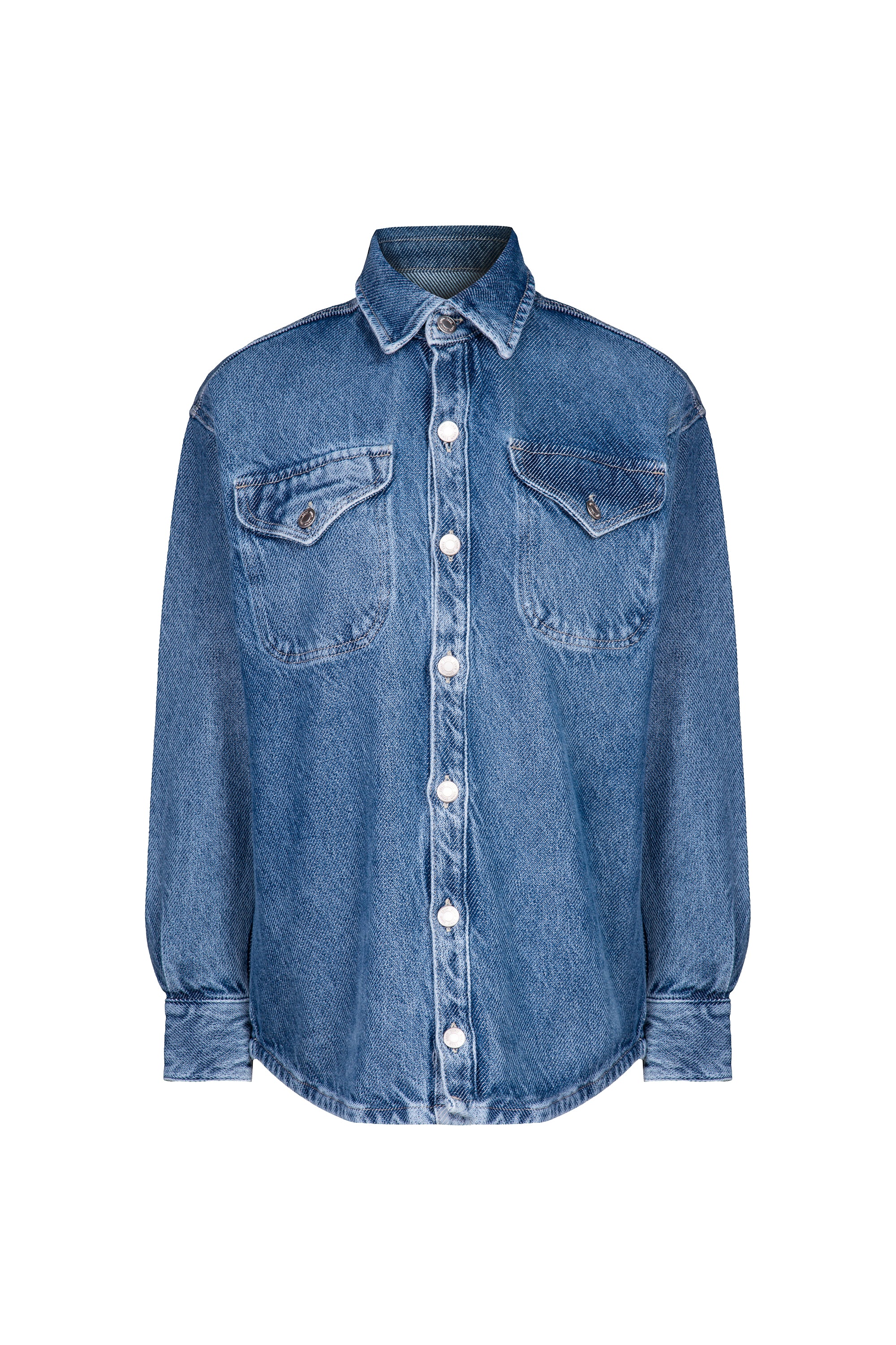 Camisa Pietro Denim Lavagem Média