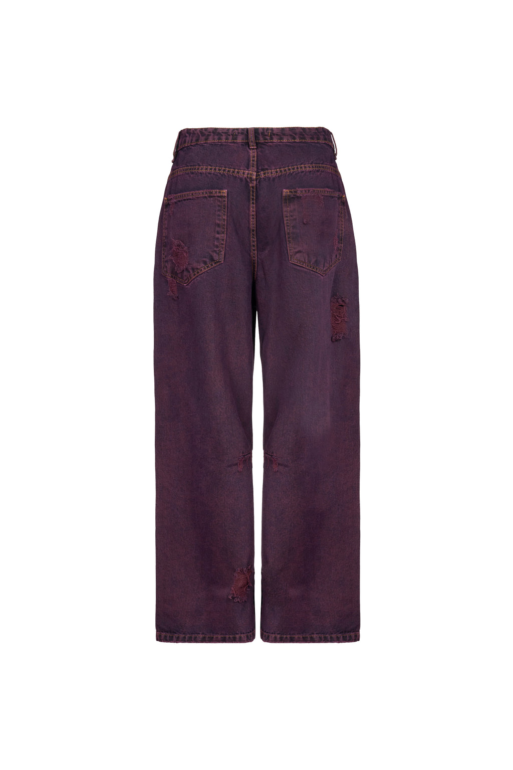 Calça Loose Fit Denim Tinturada