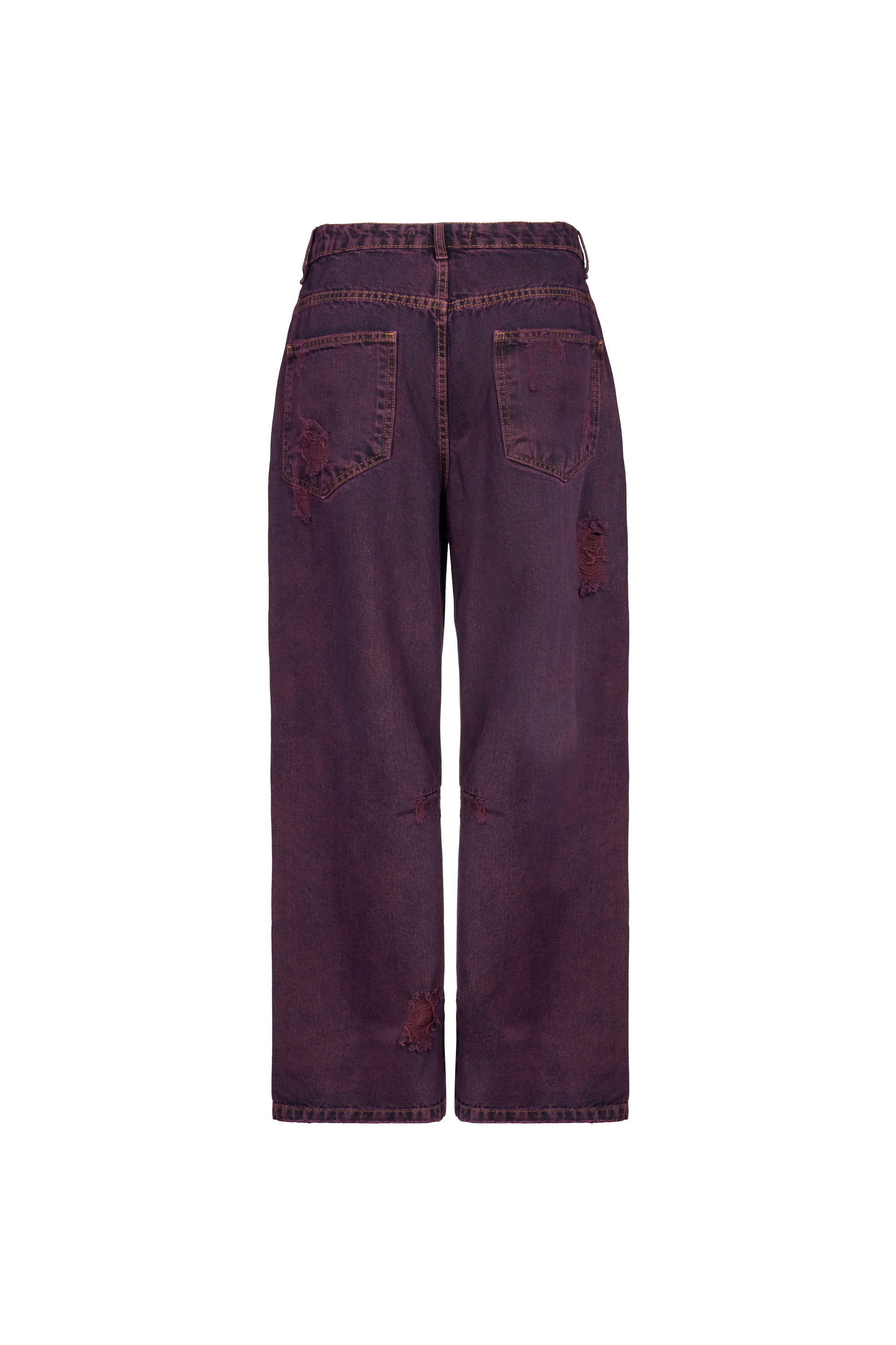 Calça Loose Fit Denim Tinturada