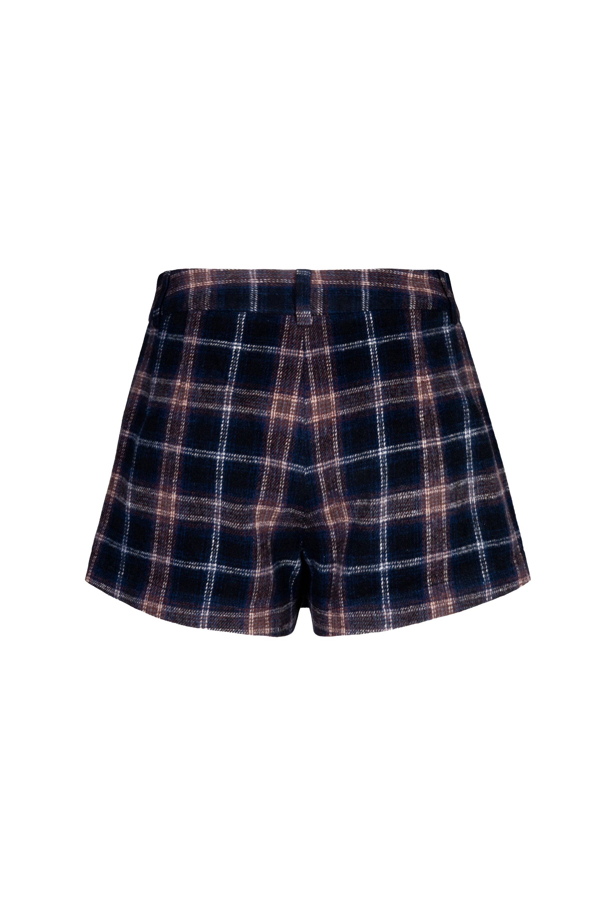 Shorts Saia Flanela Xadrez