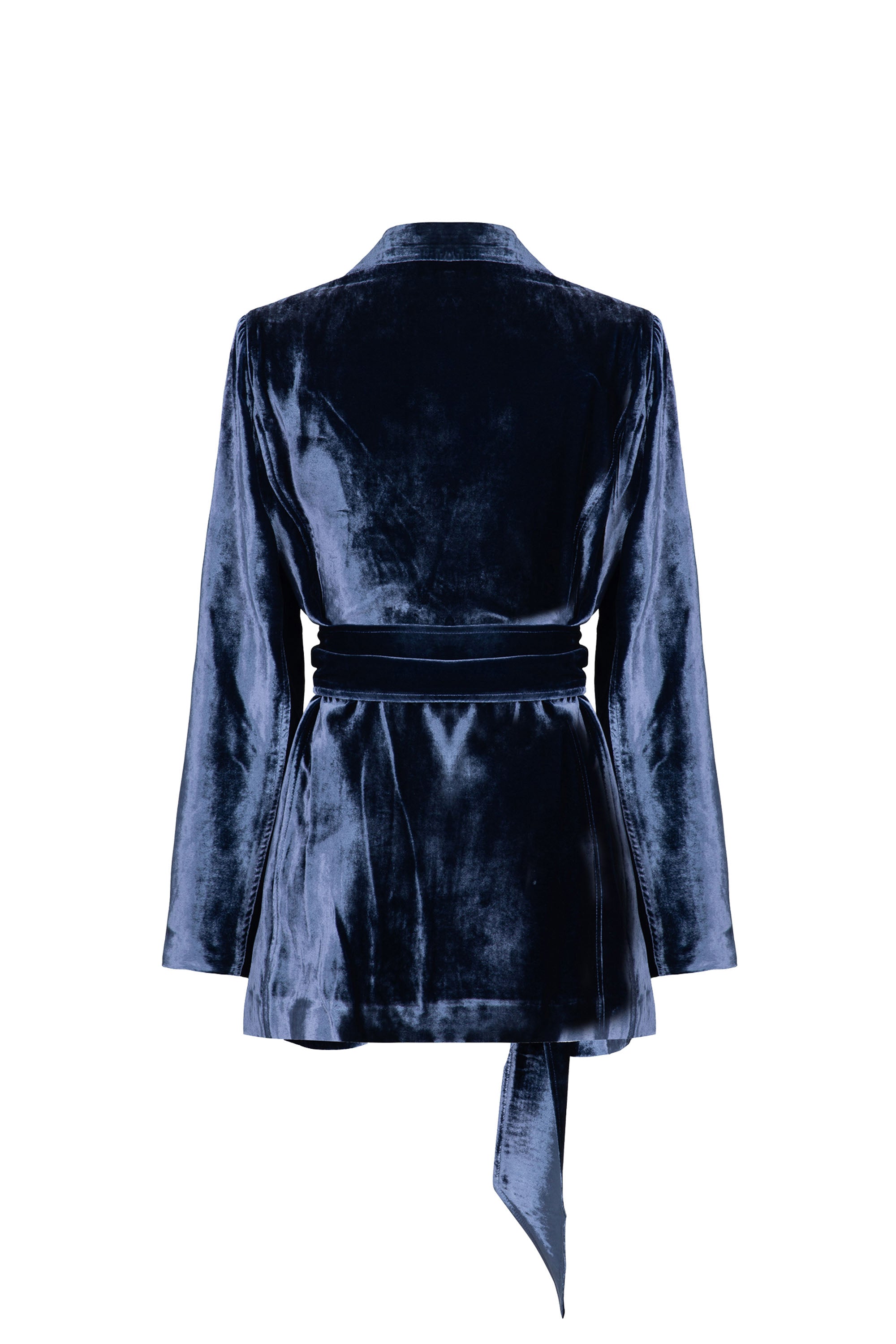 Blazer Com Faixa Veludo