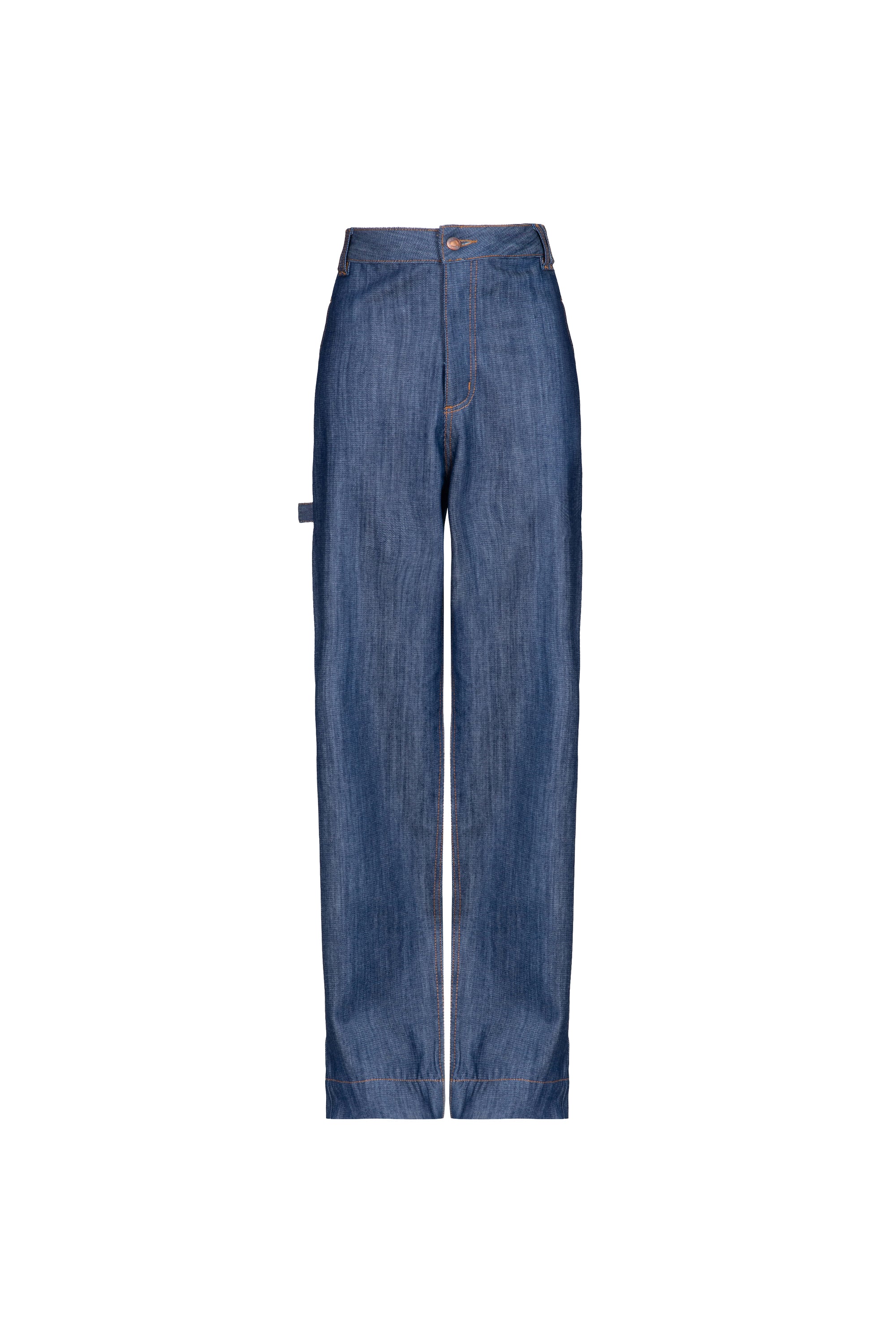Calça Bolso Faca Carpinteiro Raw Denim