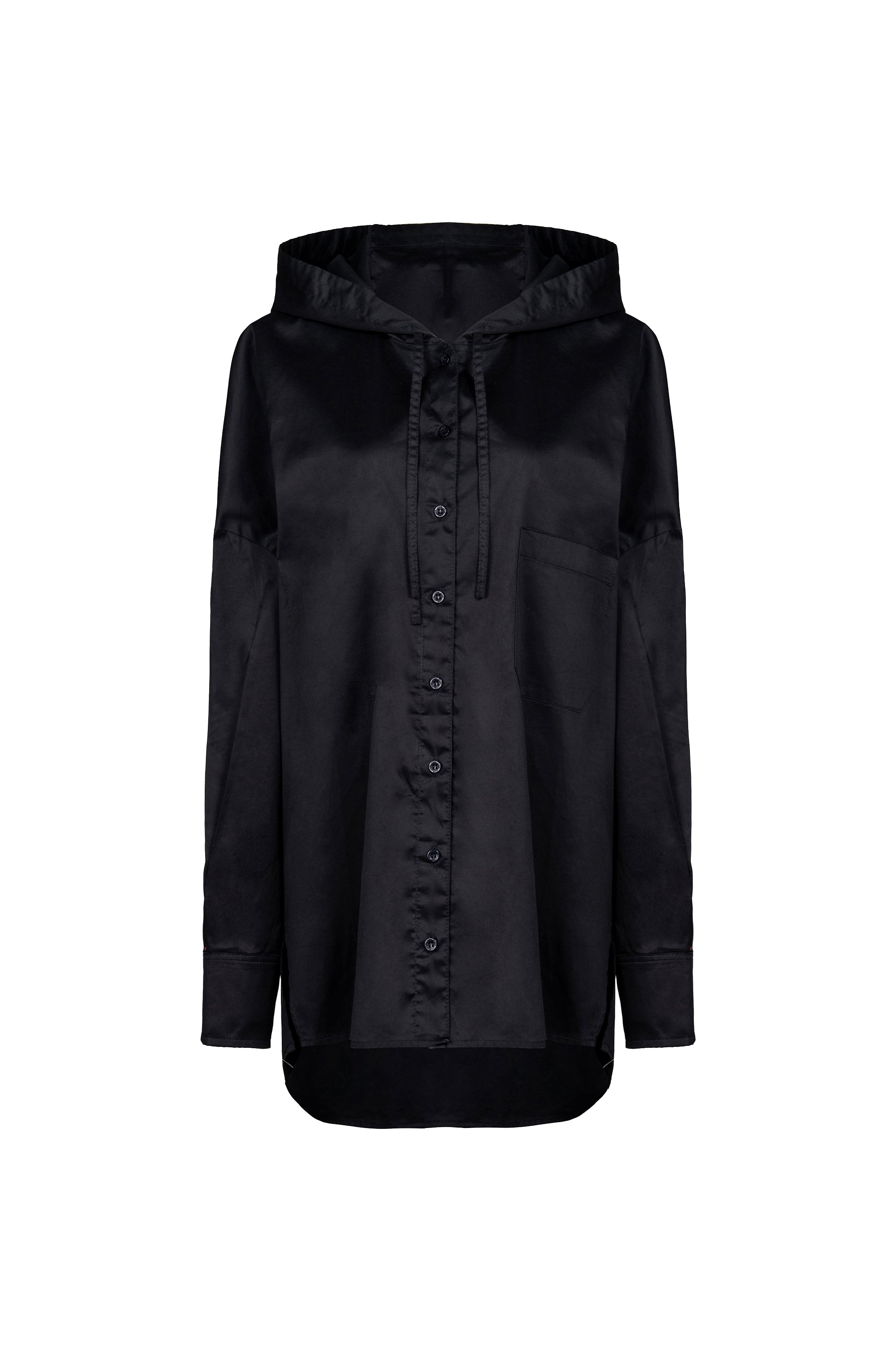 Camisa Tricoline Com Capuz