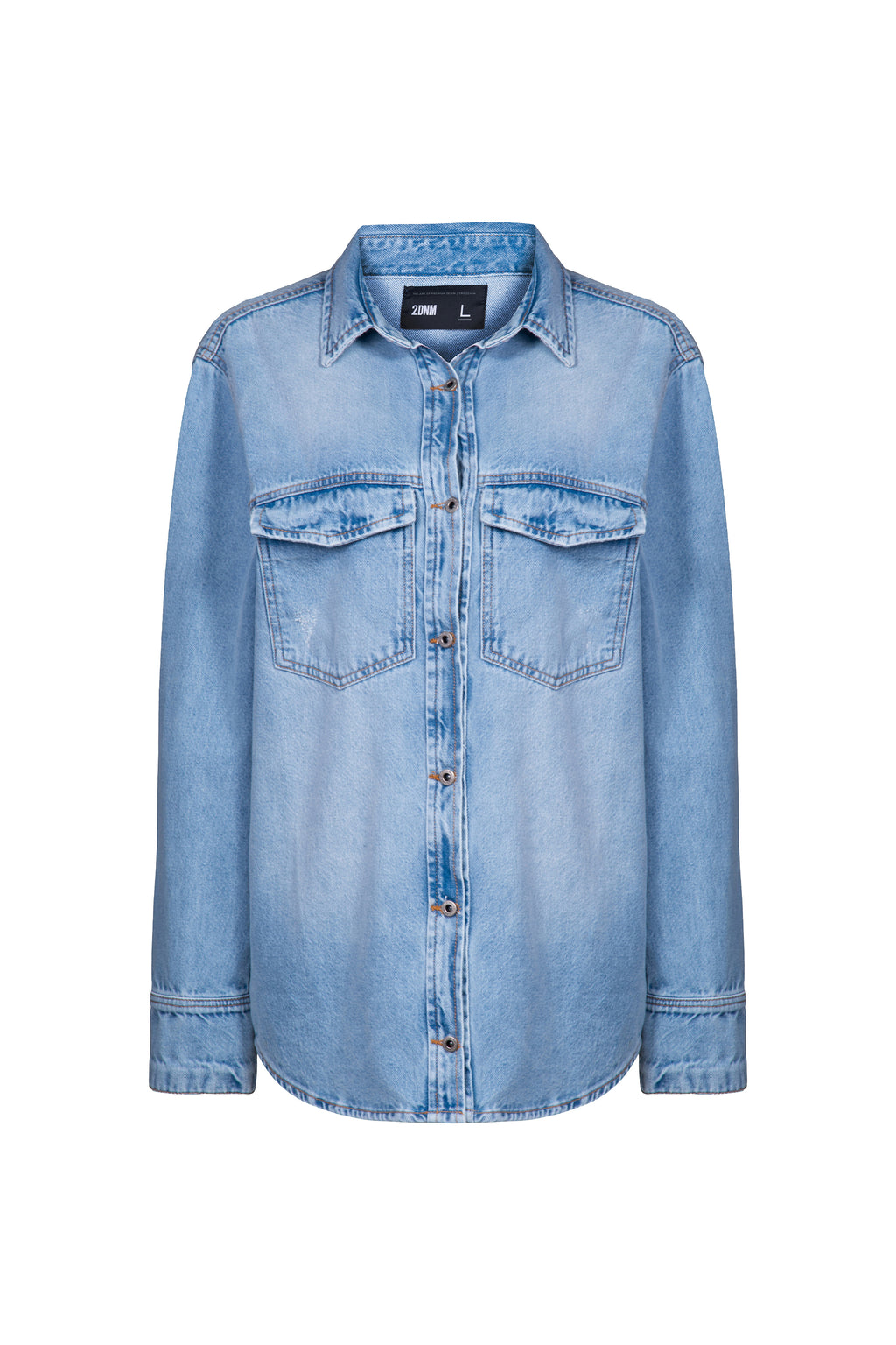 Camisa Manga Longa Denim