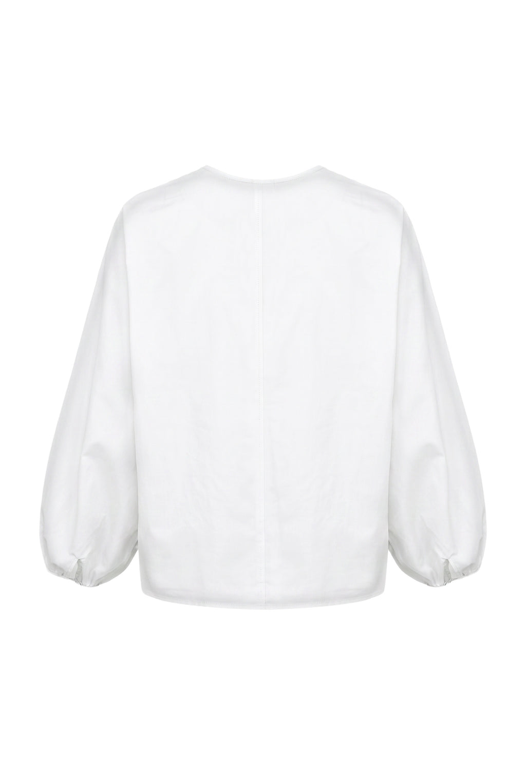 Camisa Sem Gola Tricoline